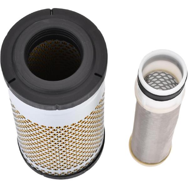 10400511200 19690531100 Inner and Outer Air Filter Element Combo Replacement Compatible with Mahindra Tractor Parts Accessories 2815 HST 3616 Gear