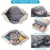 Mommy Bag Large Capacity Leisure Sports Diaper Bag Mother's Portable One Shoulder Travel Adjustable Trolley Luggage Bag Baby Bag
