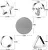 Korean Sugar Candy Making Tools,Stainless Steel Cookie Cutters Biscuit Molds,Biscuits Molds Squid Sugar Game Kit