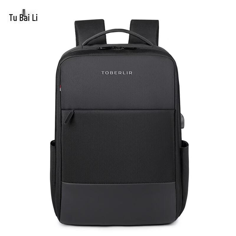 TOBERLIR Men s Business Travel Laptop Backpack
