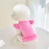 Flying Sleeve Pet Summer Vest Lace Pet Dress Pet Supplies Dog Clothes  Spring