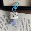 Cute Frog Pig Cat Pendant Keychain For Women Simple Design Phone Rope Chain Lovely Animal Bag Car Keyring Young Girls