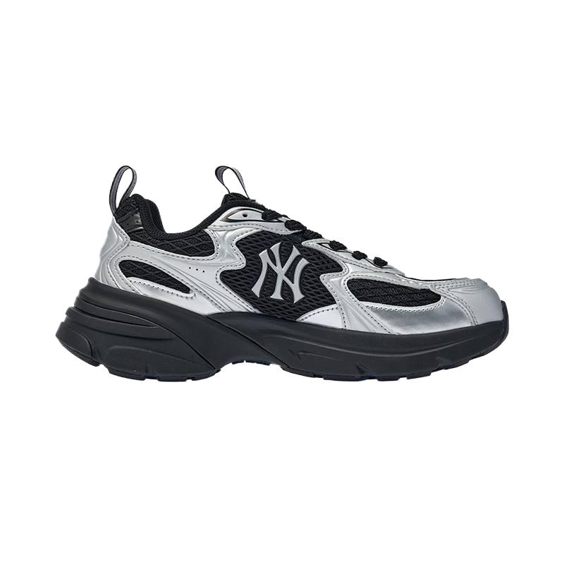 MLB Dikke Zool Comfortabele Stof Synthetisch Leer Lage Top Hardloopschoenen Unisex sneakers 3ARNCS16N-50BKS