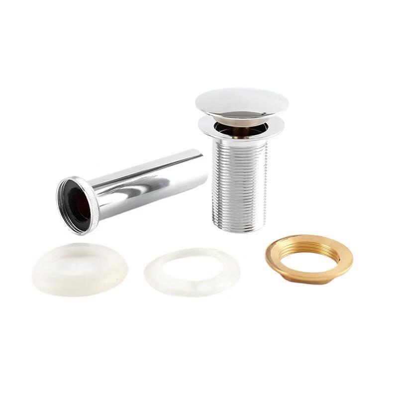 Electroplated Copper Pop-Up Sink Drain