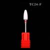Ceramic Nail Grinding Head - Corn Bullet Rocket Shape for Electric Nail Grinder