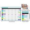365 Day Poster Calendar 2026 12-Month Yearly Planner Wall Stickers Calendar Large Poster Calendar for Date Work Planning