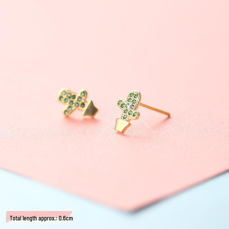 Women's Gold & Silver Earrings: Simple Ear Studs & Celeb-Inspired Dongdaemun Style