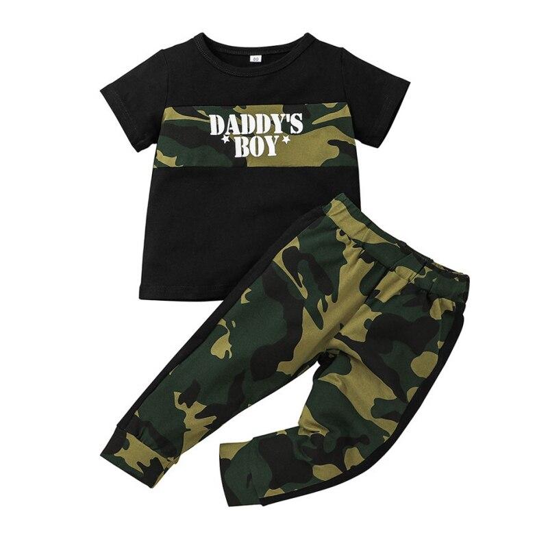 Baby Boys Chándal Camiseta de manga corta + Pantalones Sudadera Camuflaje  Pullover Top Tee + Pantalones Jogger Ropa deportiva Outfits 1-5T comprar a  buen precio — entrega gratuita, reseñas reales con fotos — Joom
