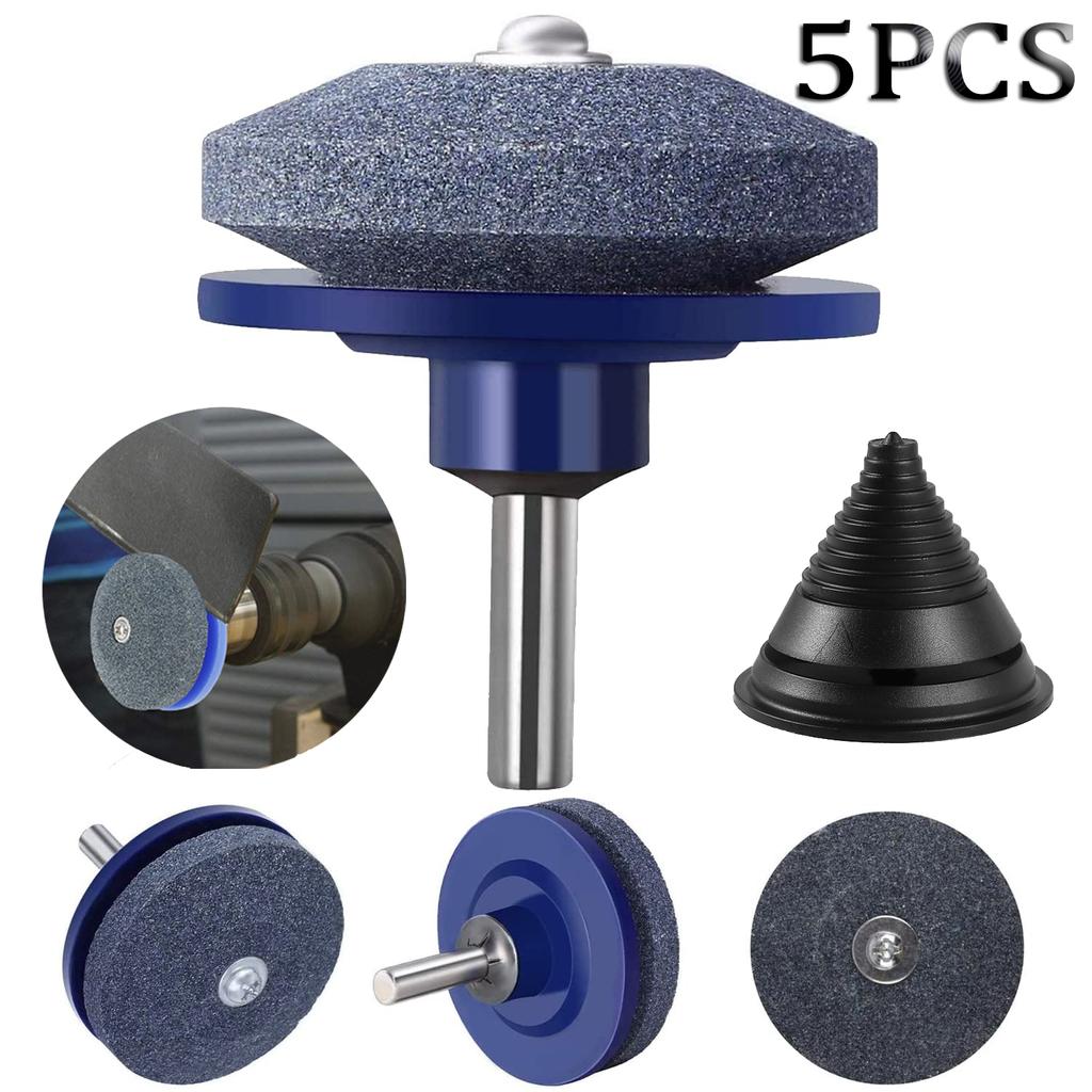 Professional Blade Sharpener,Heavy Duty Garden Tool Multipurpose Sharpener For Rotary Lawn Mower, Spades, Hoes, Lawn Edgers Tool