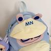 Nový studentský roztomilý batoh Kreslený LABUBU Velkokapacitní školní taška Batoh pro sladkou dívku Denní volno Kontrastní taška
