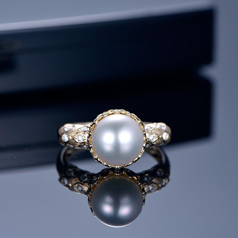 BELLA BOX Temperament Åpen Ring For Kvinner Zirkon Forlovelsesfest Fin Nydelig Smykkegave