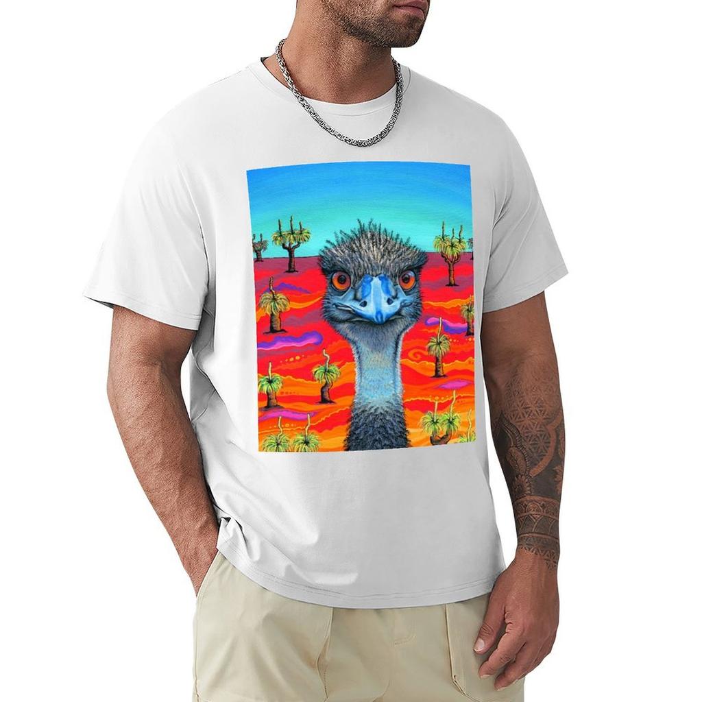 Emu Aussie T-Shirt Feuchtigkeitsableitendes Schnelltrocknendes T-Shirt