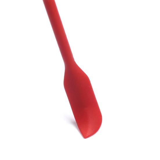 4Pcs/Set Silicone Spatula Soft Flexible Portable Long Handle  Small Scraper Kitchen Gadget