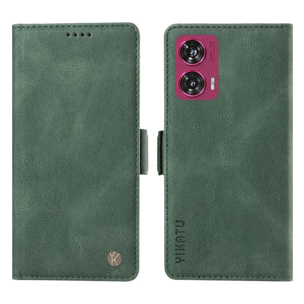 For Motorola Edge 50 Fusion 5G Phone Case Skin-Touch Leather Cover