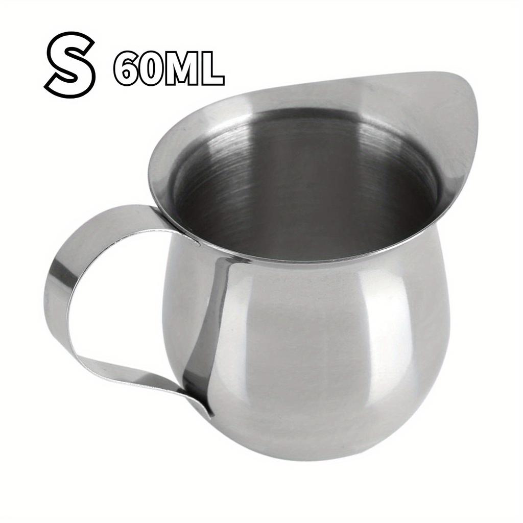 Milk Frothing Pitcher with Measurement Scale 350ml/500ml Coffee Latte Art Jug Creamer Cup for Espresso Cappuccino Barista Tools