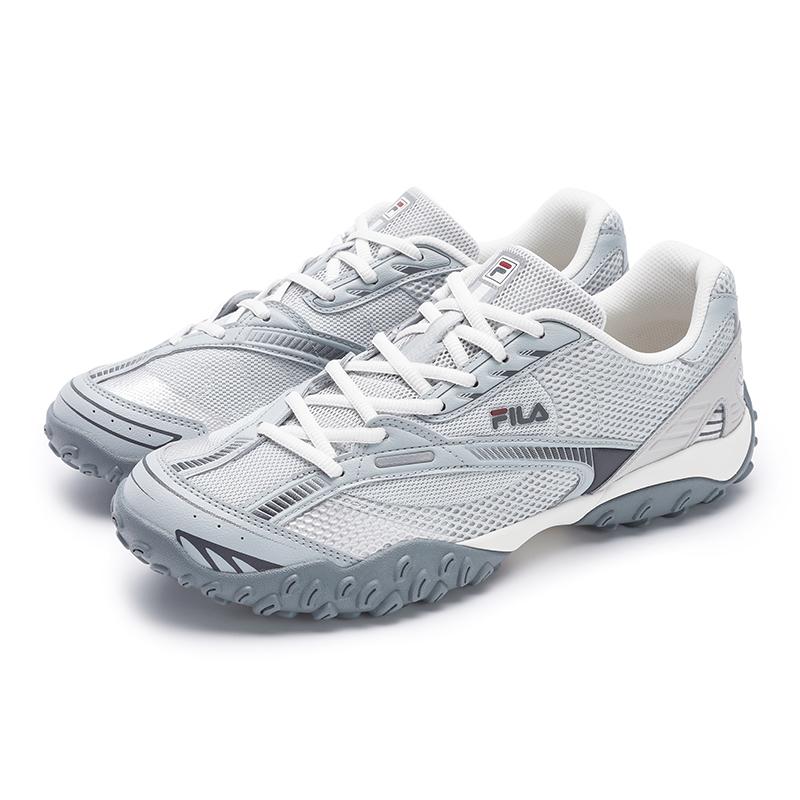 FILA Echappe 2 Ballet Shoes Fashion Trendy Versatile Durable Breathable Low-Top Casual Shoes Men sneaker High-Profile-Gray F12M522146FDH