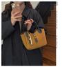 Korean-Style Women's Large Capacity Crossbody Tote Bag, Unique Design 2025