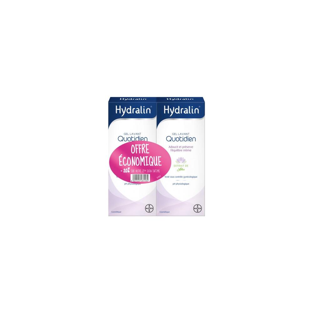 

Ежедневный очищающий гель Hydralin 2x200 мл