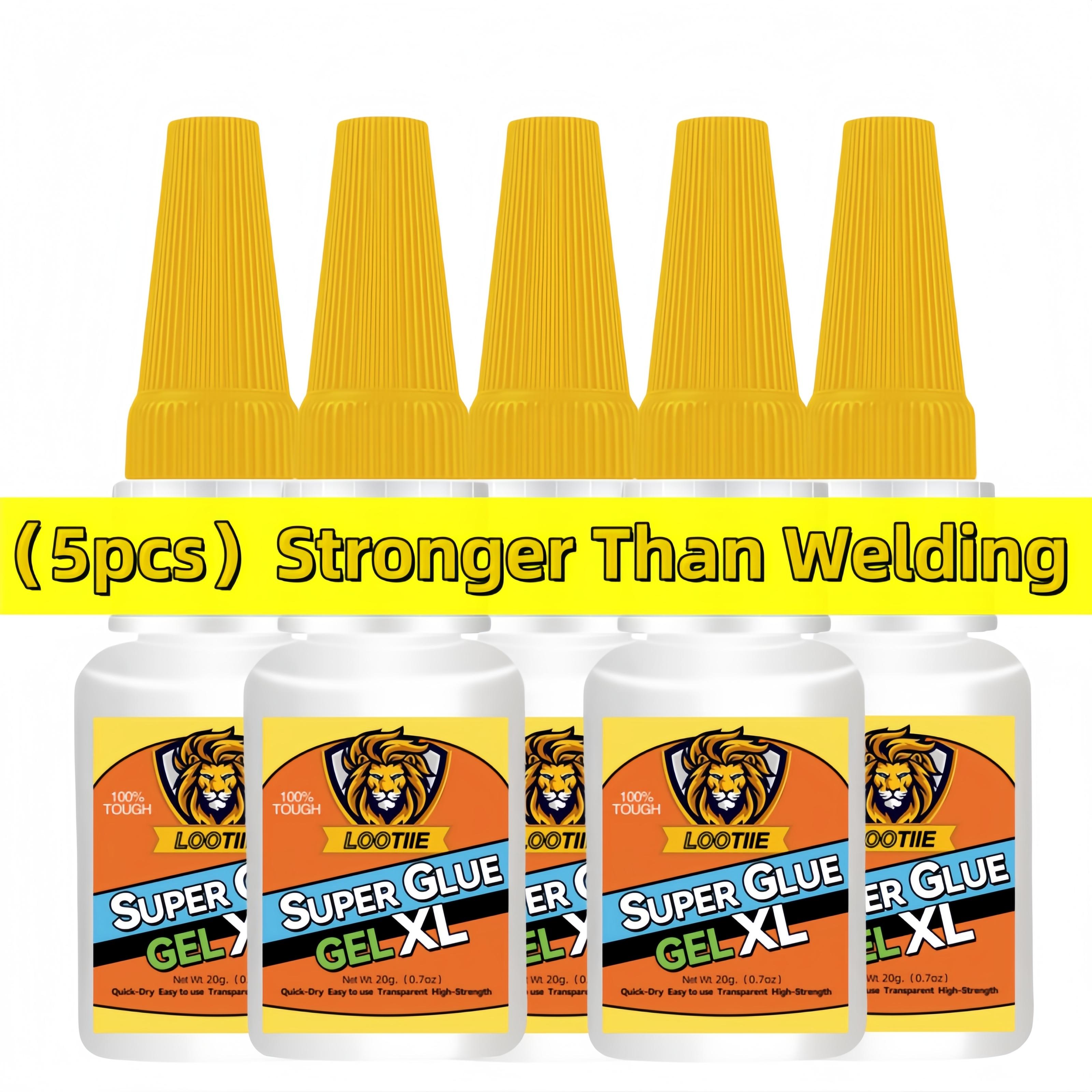 

5 шт. Прозрачный клей для ремонта - Мгновенное склеивание для бытовых предметов, Универсальный клей для DIY для сломанного металла/дерева/стекла