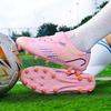 Boys Football Shoes AG/TF Spike Rubber Soft Sole Kid's Professional Artificial Turf Training Football Boots for Girls Soccer Shoes