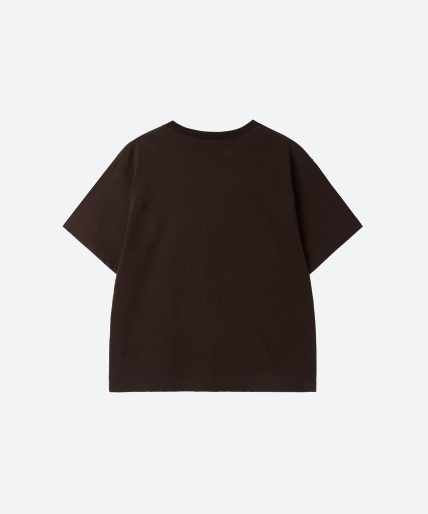 MOONSUN M.C Unisex, 38Tm Oversized T-Shirt / Brown