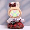 Ruokey Doll Accessories 15cm/17cm Plush Costume Outfit Set for Labubu Dolls DIY Dress Up