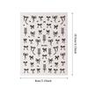 1 Sheet Bowknot&Ribbon Nail Stickers Kawaii Bow Tie Self-Adhesive Nail Art Decals DIY Manicure Decor Bowknots Sticker