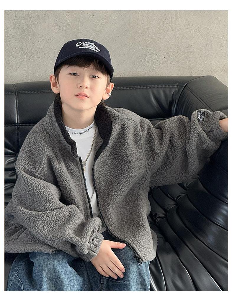 Boys' Fleece-Lined Waterproof 3-in-1 Autumn/Winter Jacket