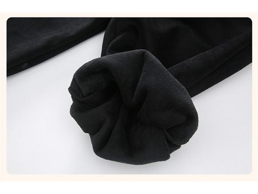 Girls' Winter 2025 New Year's Outfit with Fur Trim - Festive Baby Girl Clothing Set