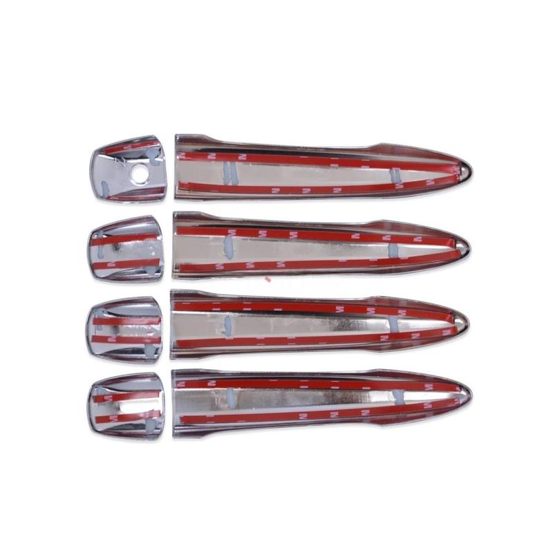 For Nissan Sentra Sylphy -2025 Chrome Door Handle Covers ABS Car Exterior Accessories Side Bowl Trim Caps Styling