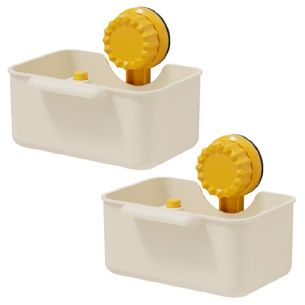 2Pcs Detachable Sink Strainer Basket Creative Fruit Washing Filter Rack Bathroom