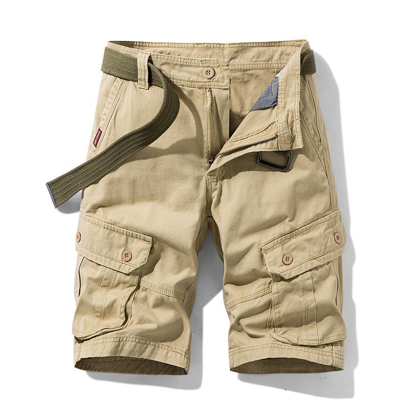Summer Men Cargo Shorts With Cotton Fabric For Casual Urban Style For Youth