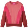 Bluza Dziecięca W Bloki Kolorów, Róż I Henna, 116