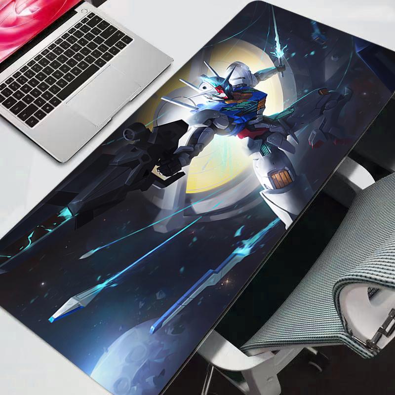 

Anime Pad Mouse Mobile Suit Gundam HD Print Computer Gamer Locking Edge Mousepad XXL Keyboard PC Mice Mats Pad for csgo 30x60x0.2cm