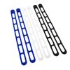 6PCS Silicone Utility Straps Reusable Elastic Self Lock Silicone Ties for Cooker Lid Lunch Box