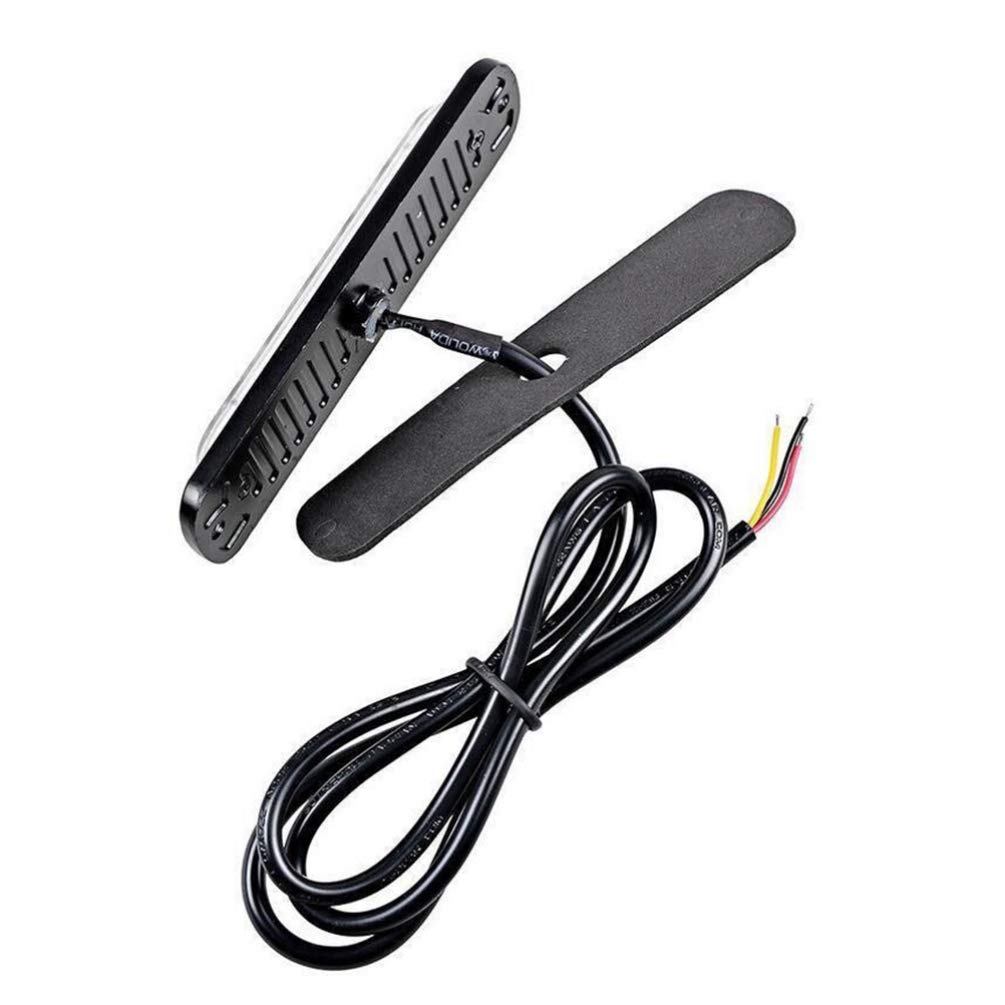 VORCOOL Strobe Light Emergency Strobe Light 18W 12-24V 6LED LED Car Strobe Flashlight Warning Light Universal Emergency Lamp (White)