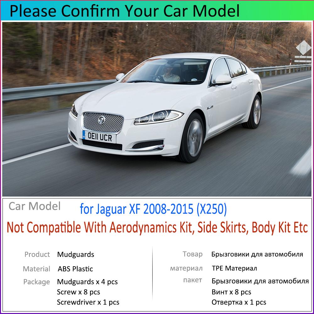 For Jaguar XF X250 2008~2015 2009 2010 2011 2012 2013 2014 Fender Mudguard Mud Flaps Guard Splash Flap Car