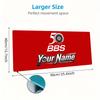 Bbs 50Th Anniversary Custom Name Large Size Mouse Pad Gaming Table Cushion Nonslip Laptop Tablet Big XXL Mat Mini PC Playmat With Lock edge