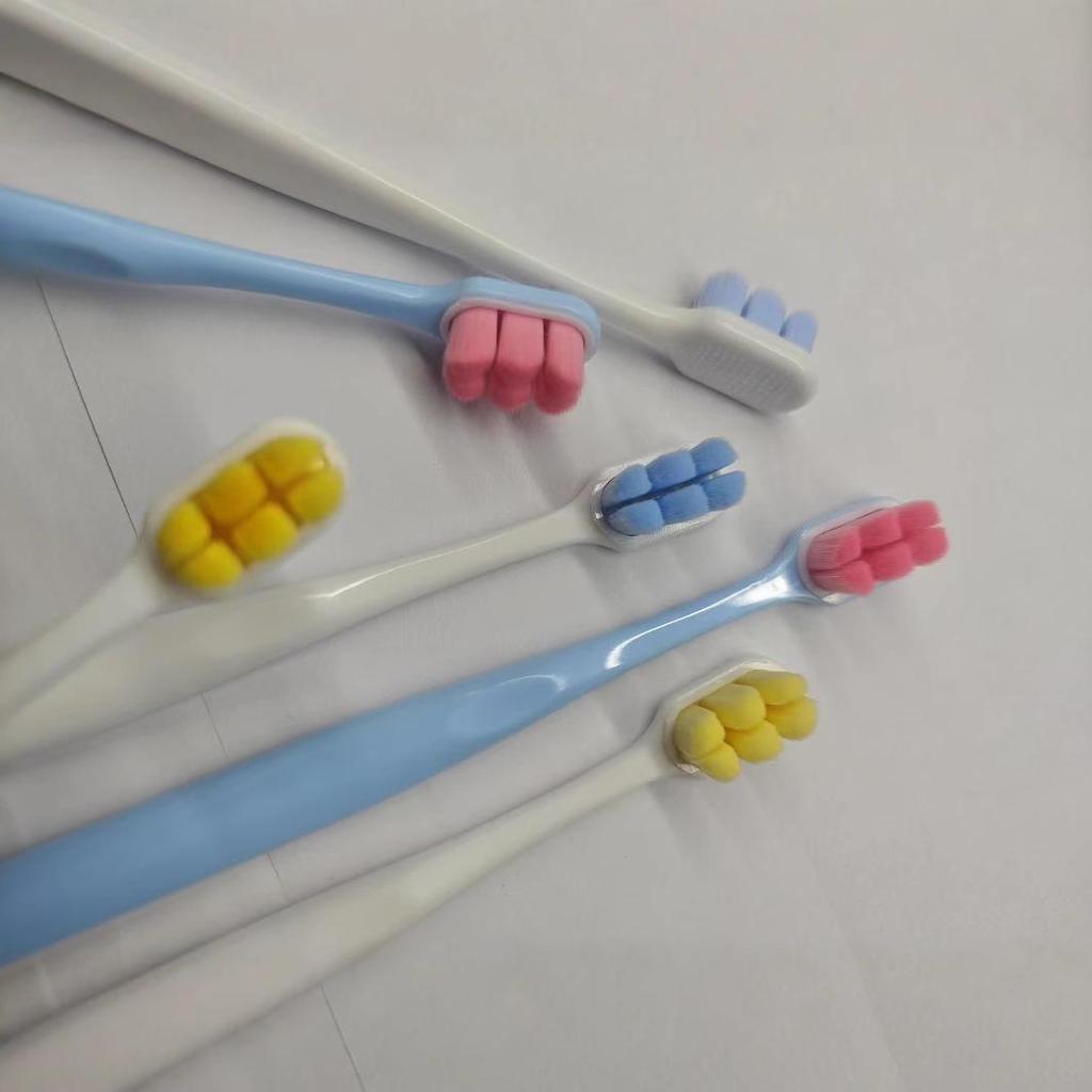 Six Elements Soft Toothbrush - Fine Bristles for Students, Pregnant Women, Postpartum Care, Couples, and Adults.