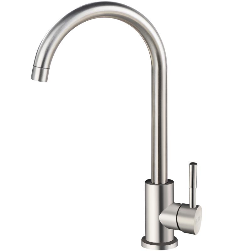 MEJUE Stainless Steel Kitchen Faucet Universal Fit