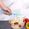 Spaghetti Spoon Noodle Spoon Food Grade High Temperature Resistant Serrated Anti-slip Hollow Liquid Filter No Deformation Kitchen Tool With Hanging
