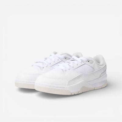 Jordan Flight Court Wit/Pure Platinum (Dames)