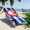 Olympiacos Print Beach Towel, Large Soft Quick Dry Towel for Beach Camping Swimming