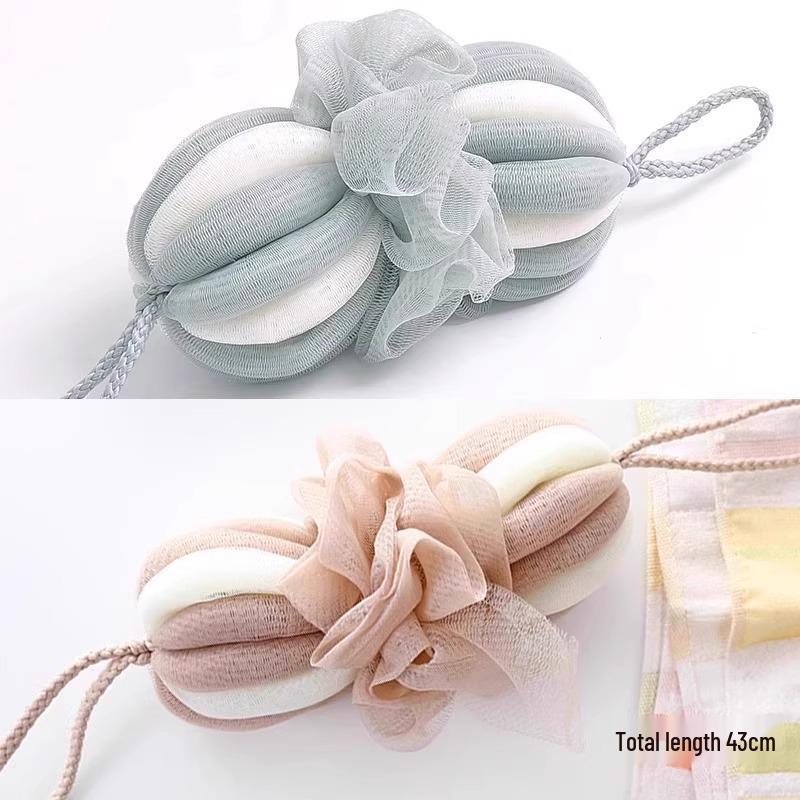 Luxuriöse Große Superweiche Peeling-Bade-Duschkugel für Frauen