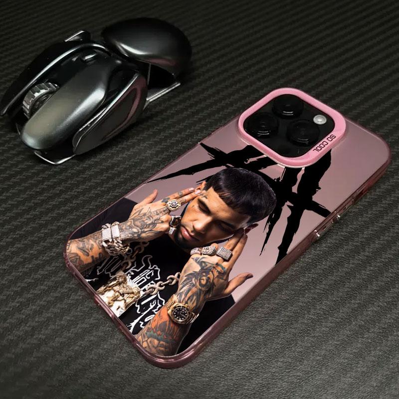 Hot Rapper Anuel AA Fashion Phone Case For iPhone 17 Air 16e 15 14 13 12 11 Pro Max Plus Mini SE Anti Fall Matte Back Cover