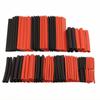 150pcs Heat Shrink Tube Shrink Wrapping Insulation Sleeving Polyolefin 2:1 Shrinking Assorted Wire Cable Kit Red/Black with Box