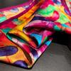 53Cm 100% Silk Square Scarf Women Foulard Colorful Hairband Hands Female Bandana Neck Ties Decorate Hijab Neckerchief Headbands
