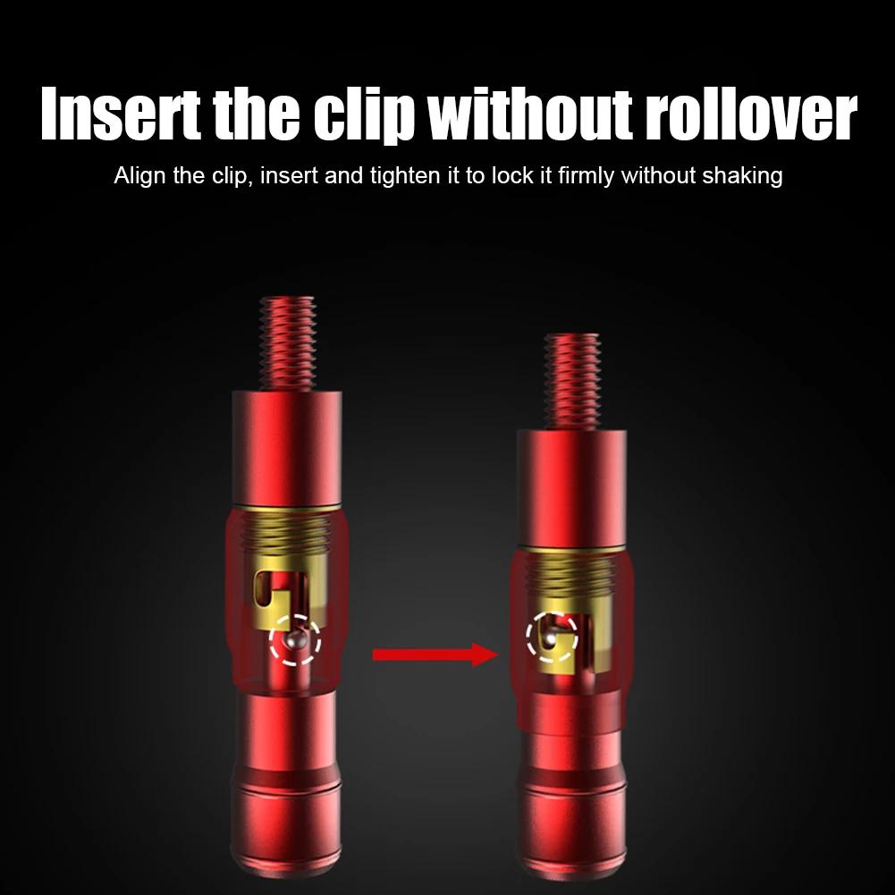 Landing Net Head Adapter Anti-rotation Fish Landing Net Screw Prevent Fish Running Fishing Landing Harpoon Fishing Accessories