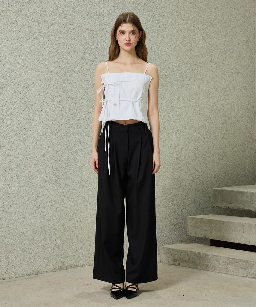 Alikim Tomo Wide Slacks / Black