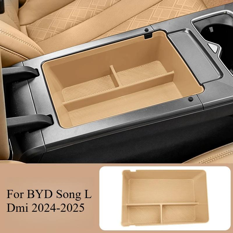 Armrest Storage Box For BYD Song L Dmi 2024-2025 Car Storage Box Decorative Suppliers Daquan Interior Modification Accessories